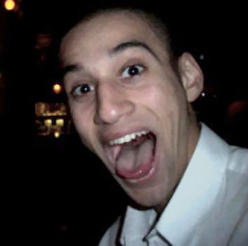 Eran, another FDC Regular. Works over 20Hours a week at a well known DIY retailer only to have all his money taken away by nicola (photo left). Eran attends Epping Forest College where he had a very active sex life in the upper building's toilets