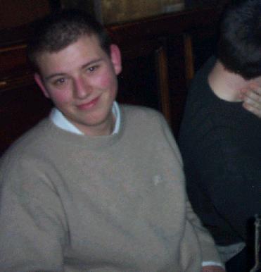 Yes!! You've guessed it! He is sitting on a vibrator! (The Orgasmatron by Dildonics Mk1) Scott is interested in Andrew mum, Jodies Dad and LouLou. He's only himself when he's wearing a cardigan and slippers with a glass of guiness. He prefers us to call him 'Scotette' at the weekends...Wonder Why? His future goals include shaging LouLou in the LooLoo